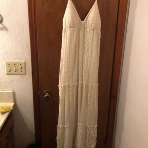 Long lace dress